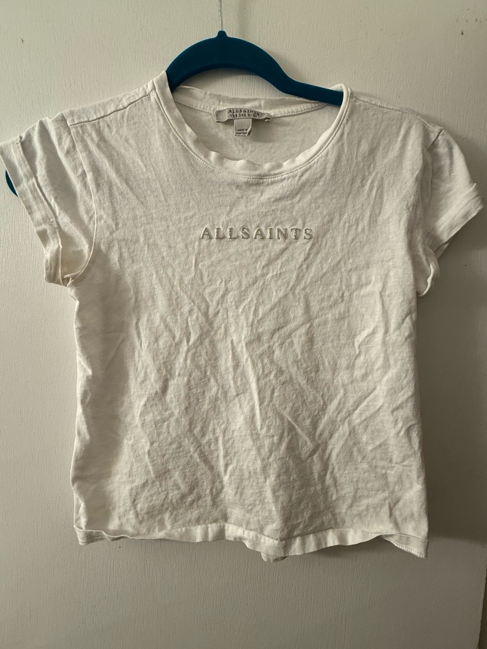 All Saints women Logo Short-Sleeve Tee